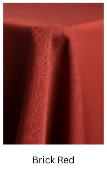 Poly Poplin — Brick Red fabric swatch