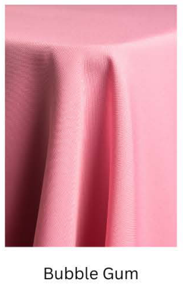 Poly Poplin — Bubble Gum fabric swatch