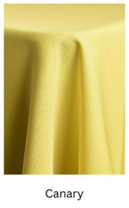 Poly Poplin — Canary fabric swatch