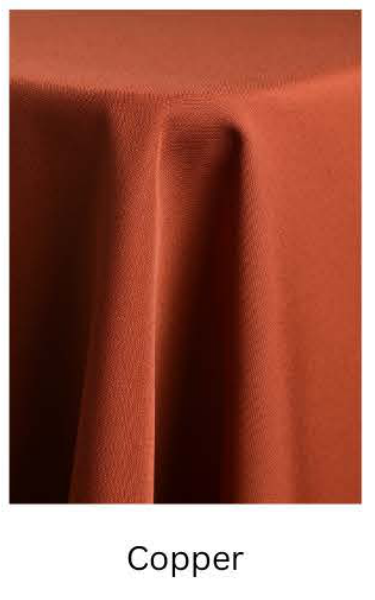 Poly Poplin — Copper fabric swatch