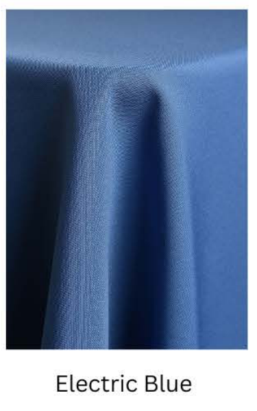 Poly Poplin — Electric Blue fabric swatch