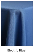 Poly Poplin — Electric Blue fabric swatch