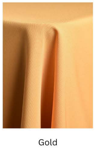 Poly Poplin — Gold fabric swatch