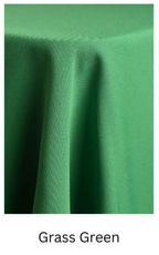 Poly Poplin — Grass Green fabric swatch