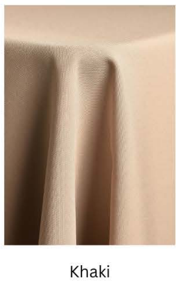 Poly Poplin — Khaki fabric swatch