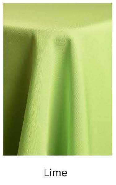 Poly Poplin — Lime fabric swatch