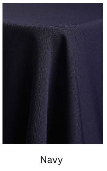 Poly Poplin — Navy fabric swatch