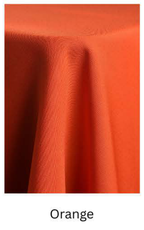 Poly Poplin — Orange fabric swatch