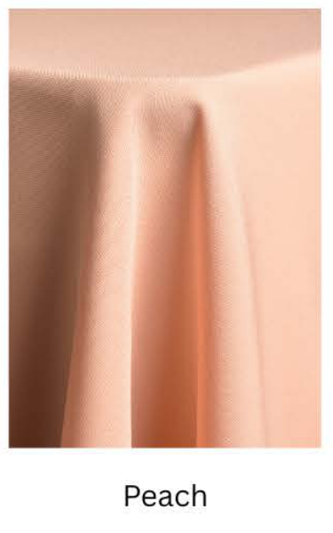 Poly Poplin — Peach fabric swatch
