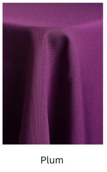 Poly Poplin — Plum fabric swatch
