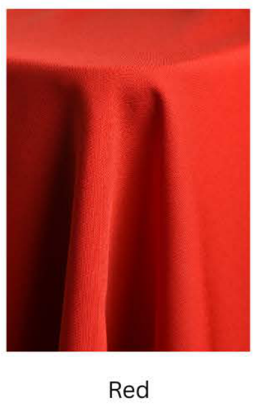 Poly Poplin — Red fabric swatch