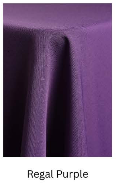 Poly Poplin — Regal Purple fabric swatch