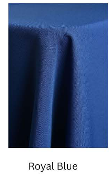 Poly Poplin — Royal Blue fabric swatch