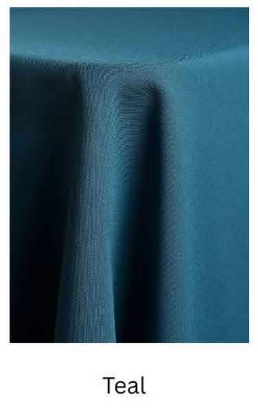 Poly Poplin — Teal fabric swatch