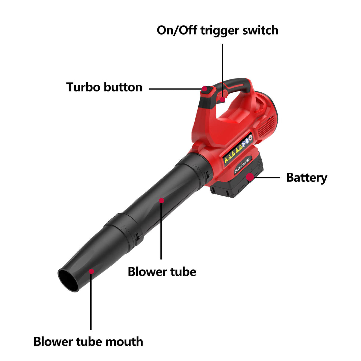 PowerSmart Cordless Lawn Mower & Leaf Blower Kit — 40V, 17″