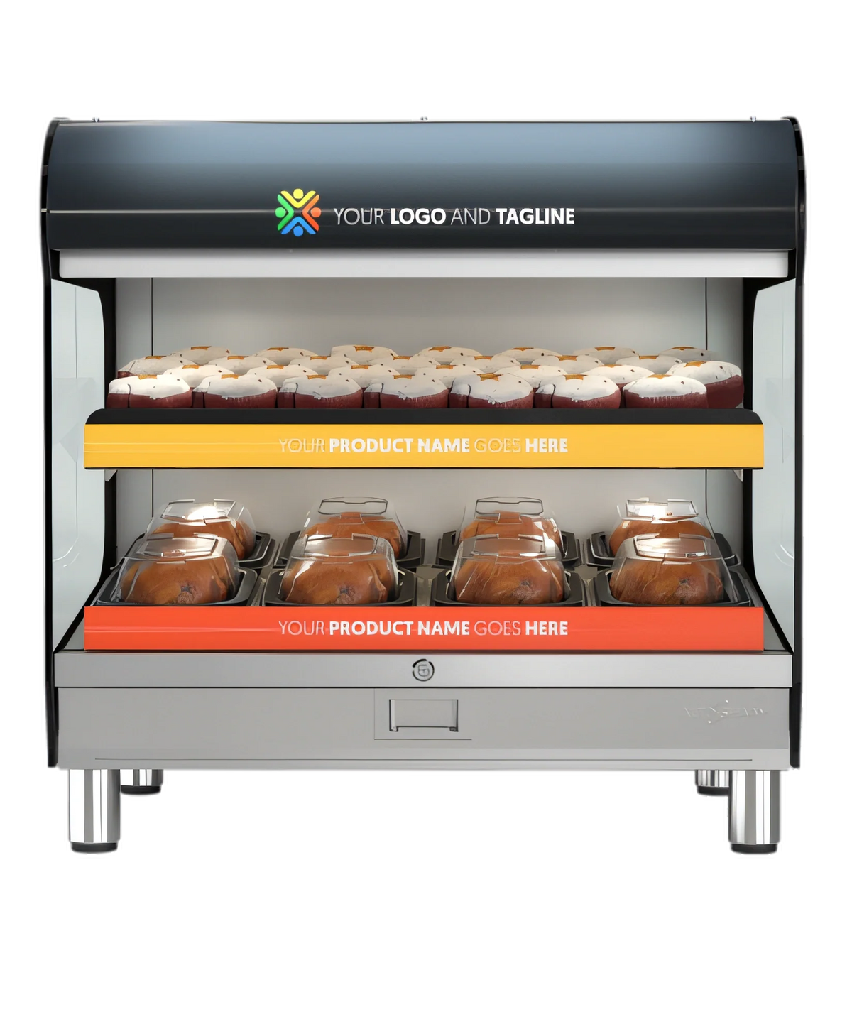 Alto-Shaam Halo Heat 36-Inch Countertop Heated Shelf Merchandiser