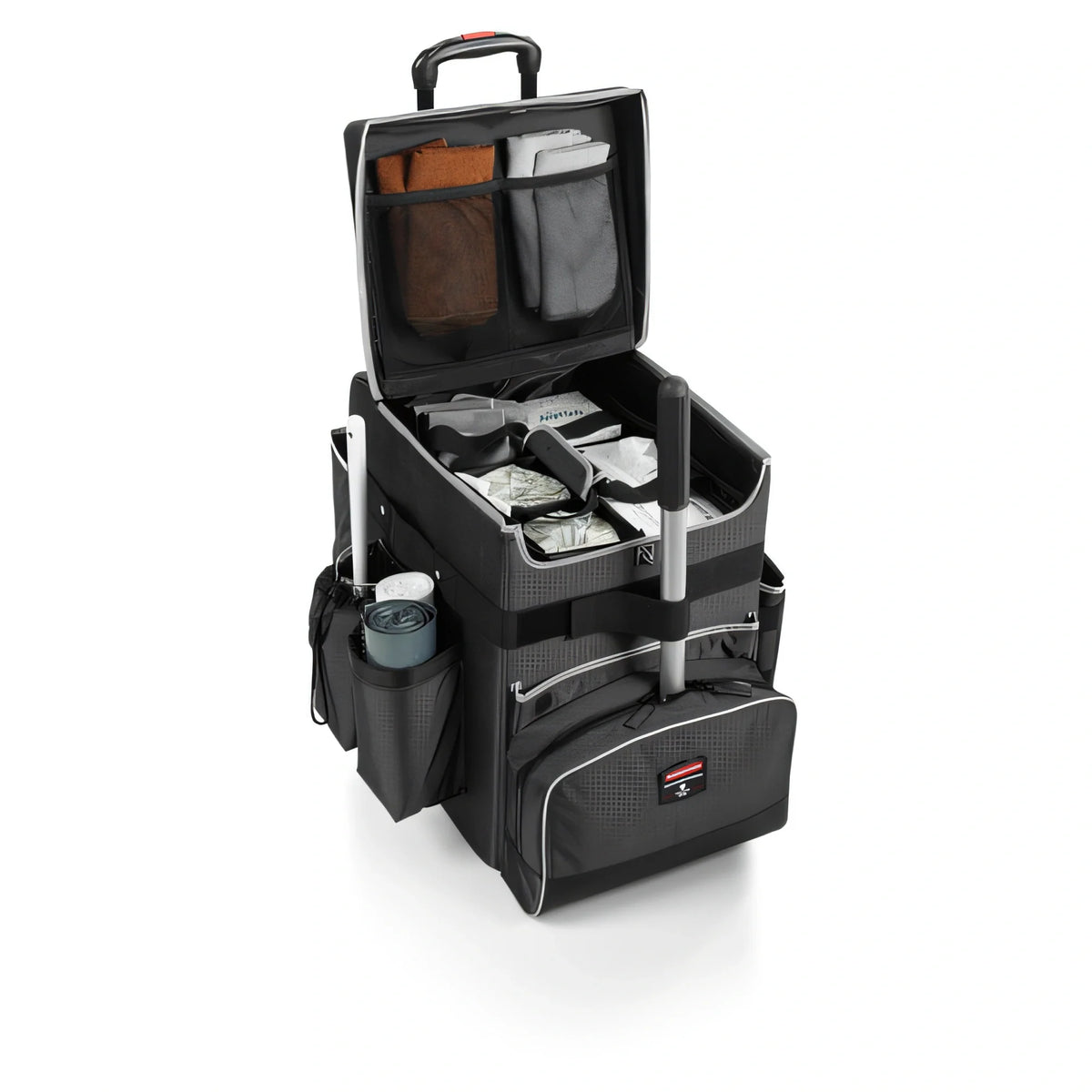 Rubbermaid Executive Quick Cart — Medium, Dark Gray