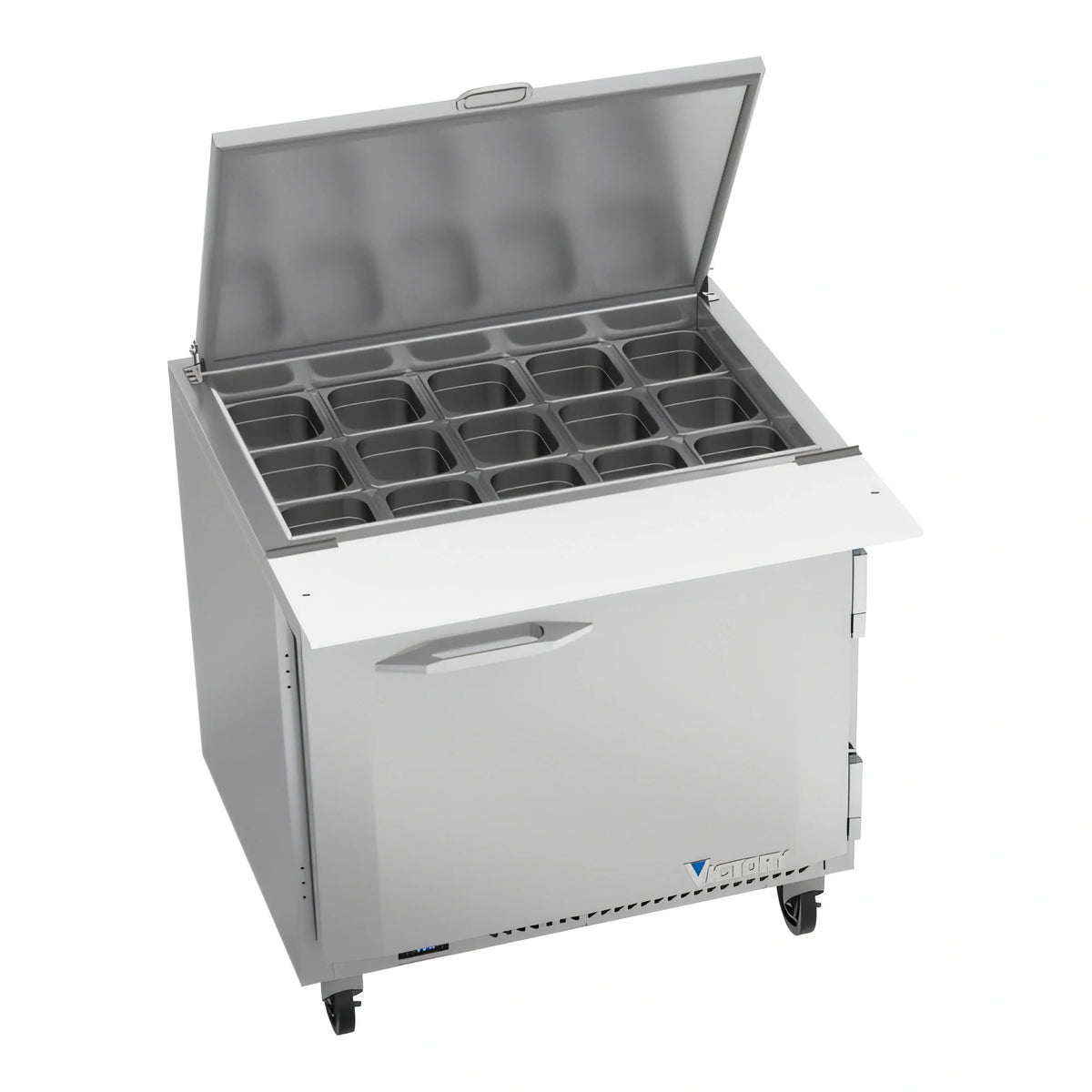 Victory Sandwich Prep Refrigerator — 36″, 15 Pans