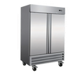 Serv-Ware Reach-In Freezer — 2 Doors, 49 Cu. Ft.