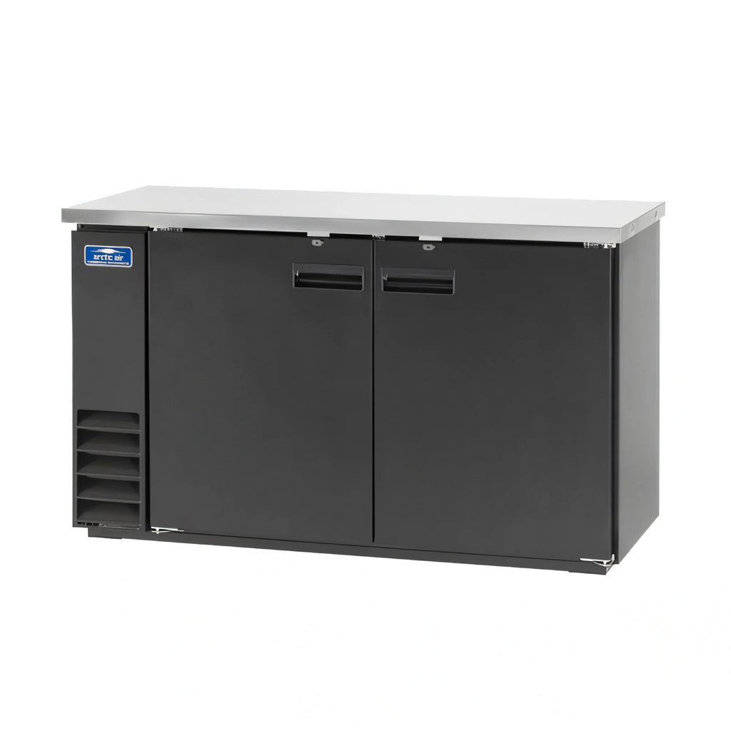 Arctic Air Back Bar Refrigerator — 61″, 2 Solid Doors