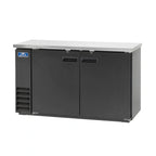 Arctic Air Back Bar Refrigerator — 61″, 2 Solid Doors