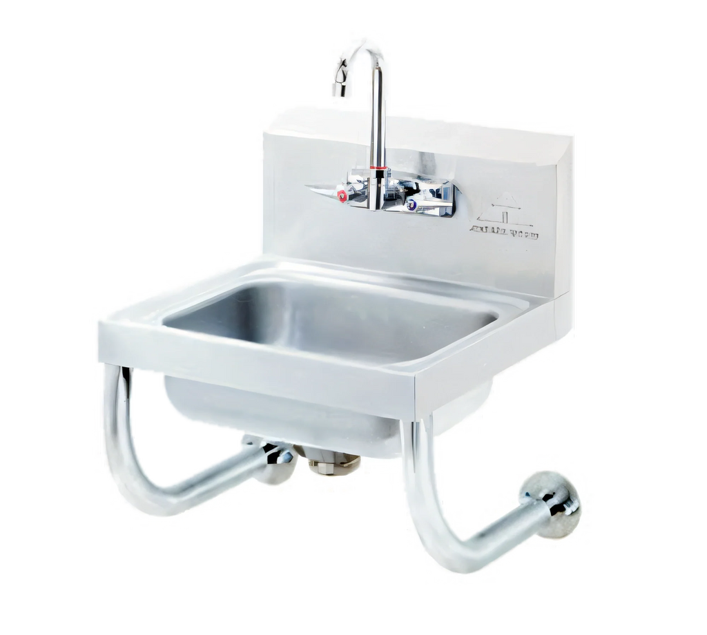 Advance Tabco Wall Brackets — For 10″ × 14″ Hand Sinks