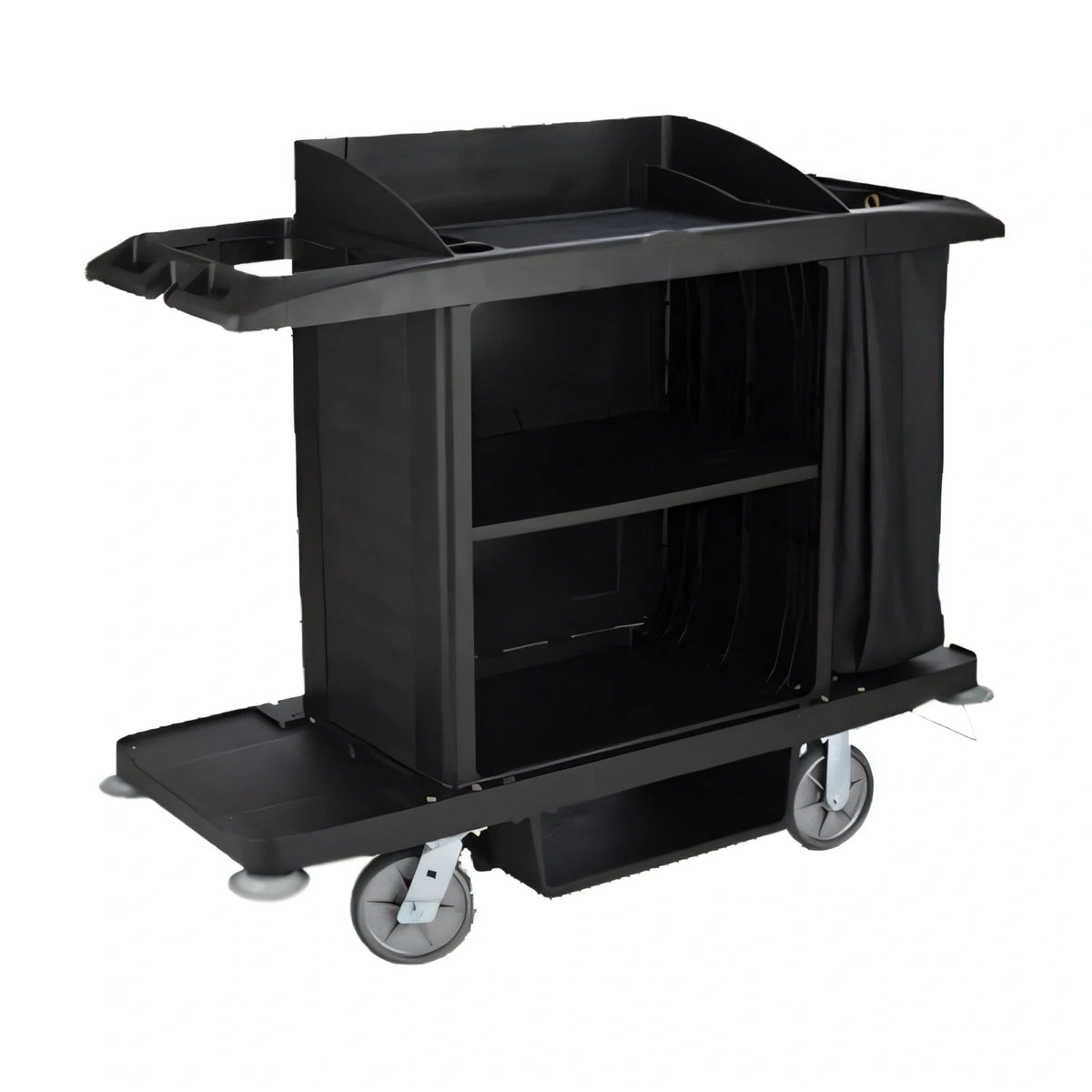 Rubbermaid Xtra Housekeeping Cart — Full Size, With Bag