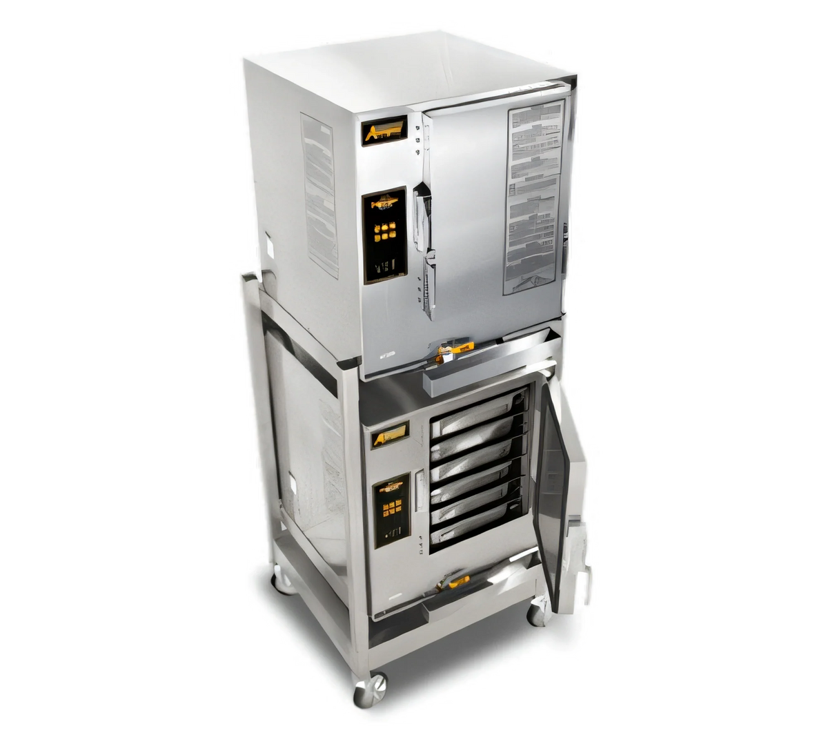 AccuTemp Evolution Electric Steamer — Double Stack, 12 Pans
