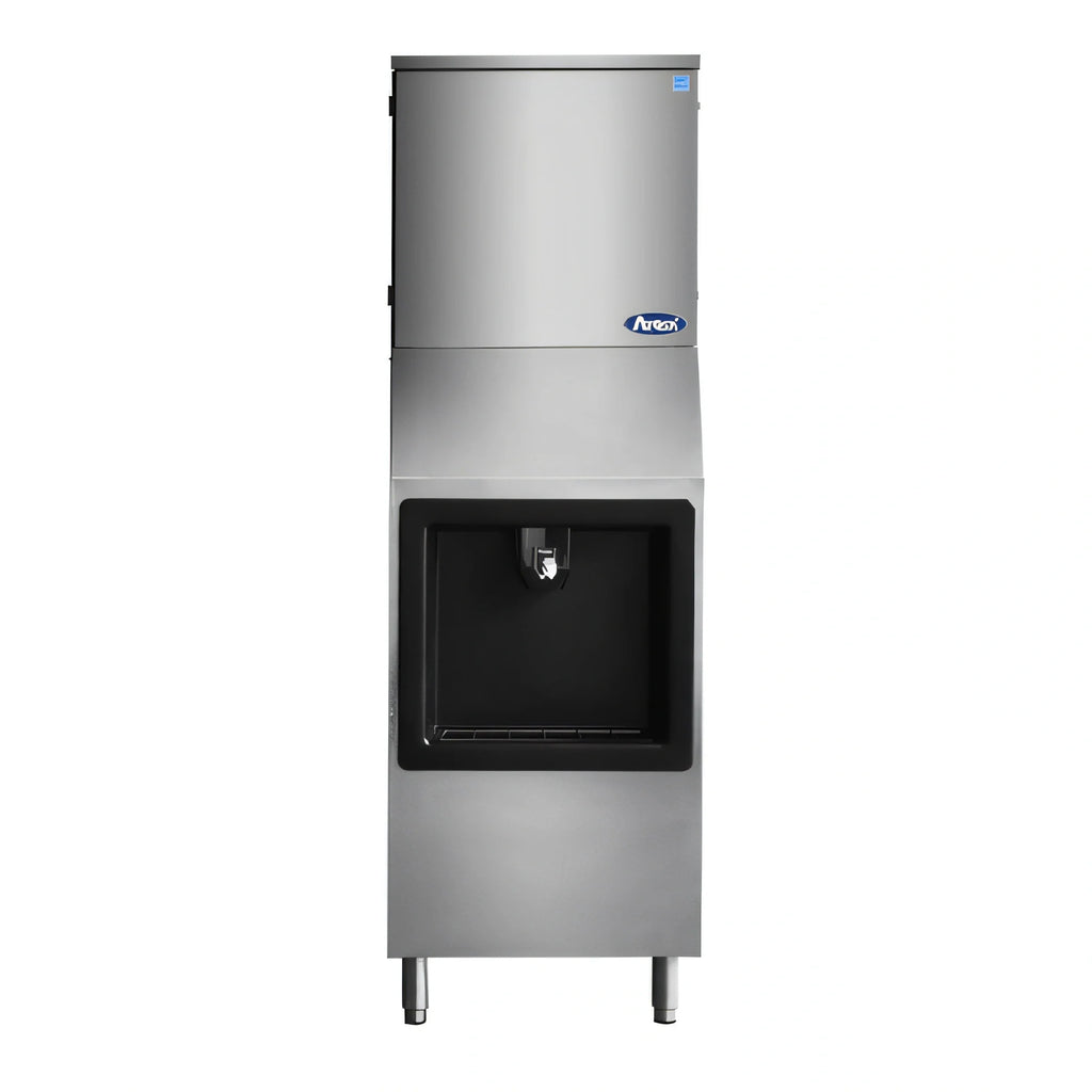 Atosa Hotel Ice Machine & Dispenser — 350 lb/Day, 160 lb Bin