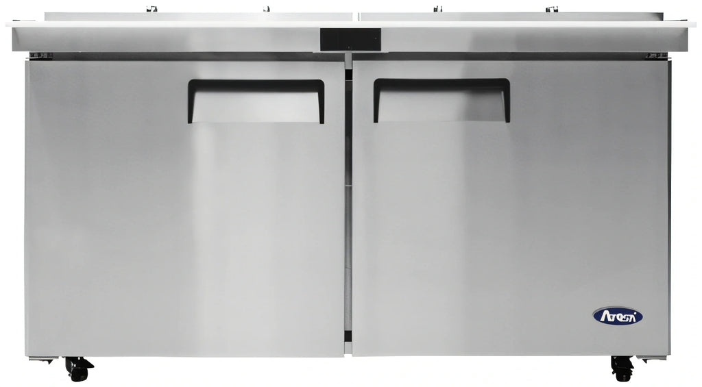 Atosa Sandwich Prep Refrigerator — 60.2″, 24 Pans