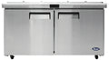 Atosa Sandwich Prep Refrigerator — 60.2″, 24 Pans