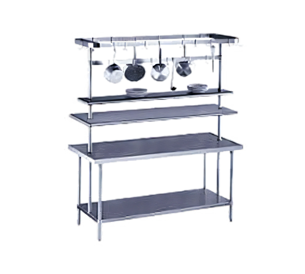 Advance Tabco Work Table Overshelf — 108″ × 18″, Stainless Steel