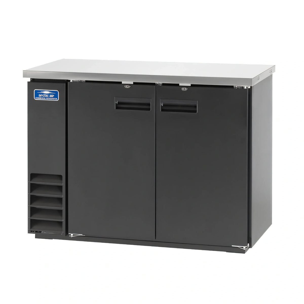 Arctic Air Back Bar Refrigerator — 49″, 2 Solid Doors
