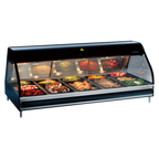Alto-Shaam Halo Heat 72-Inch Countertop Heated Display Case with Curved Glass