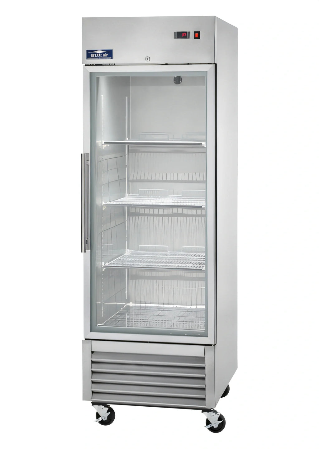 Arctic Air Glass-Door Reach-In Freezer — 23 Cu. Ft.