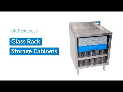 BK Resources Back Bar Refrigerator — 72″, 3 Glass Doors